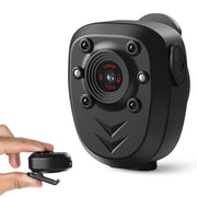 POVCAN Mini Body Camera Video Recorder Built-in Memory Card  Night Vision IR & Loop Record HD 1080P 4-6 HR Battery Life Wear