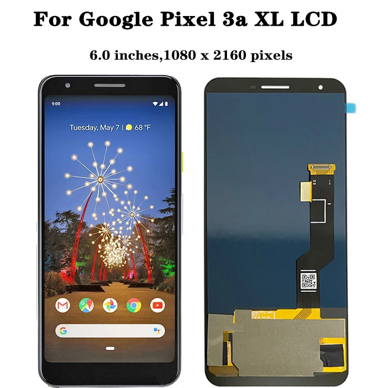 New for Google Pixel 3a LCD G020A G020E G020B Display Touch Digitizer Screen for Google Pixel 3A XL G020C G020G G020F Display