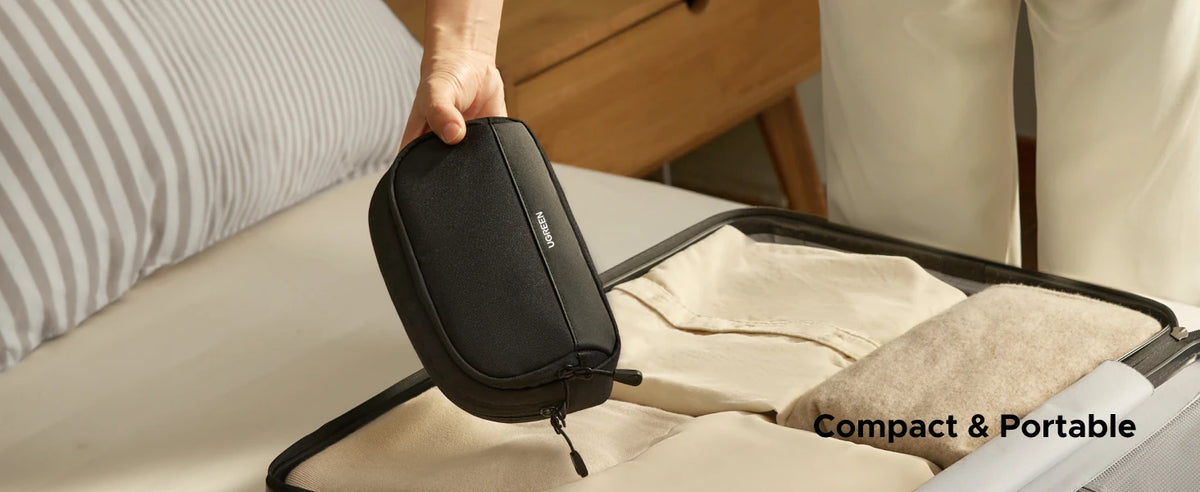 UGREEN Storage Bag Case Organizer Bag S/M Size for Laptop Power Adapter HUB Earphone Cable Charger PC Digital Laptop Accessories