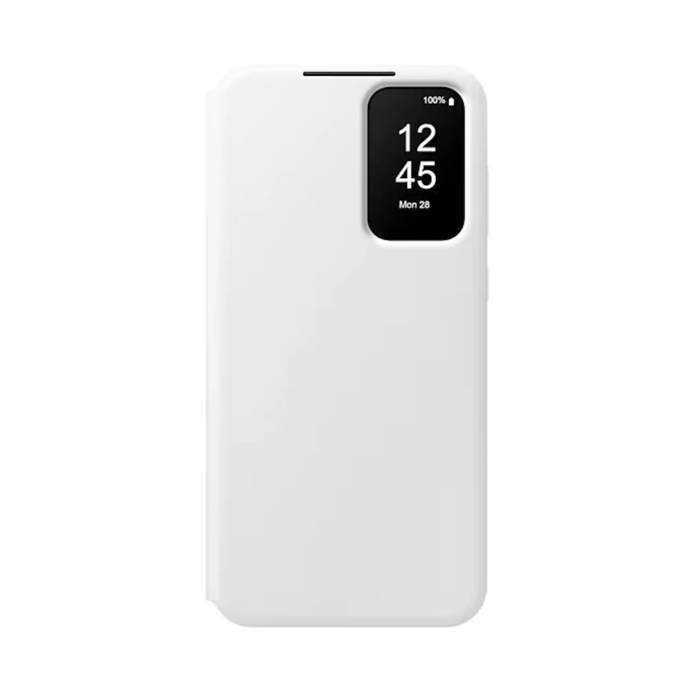 Original SOriginal S-View Flip Cove for Samsung Galaxy A55 5G Smart Clear View Mirror Flip Protective Case EF-ZA556