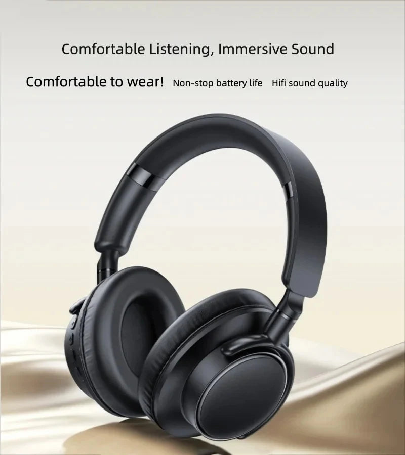 Choice BT08 HiFi Bluetooth Headphones 45dB ANC Wireless Earphone 95% Noise Reduction Immersive Over Ear Headset 10H Playtime