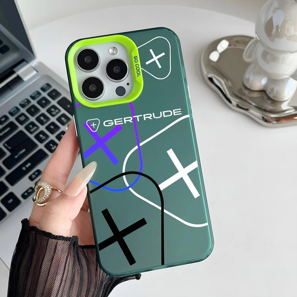 Lovely Fashion G-Gertrudes Phone Case For iPhone 16e 16 15 14 13 12 11 mini Pro Max X XR XSMAX 8 7 Plus Anti Fall Matte Cover