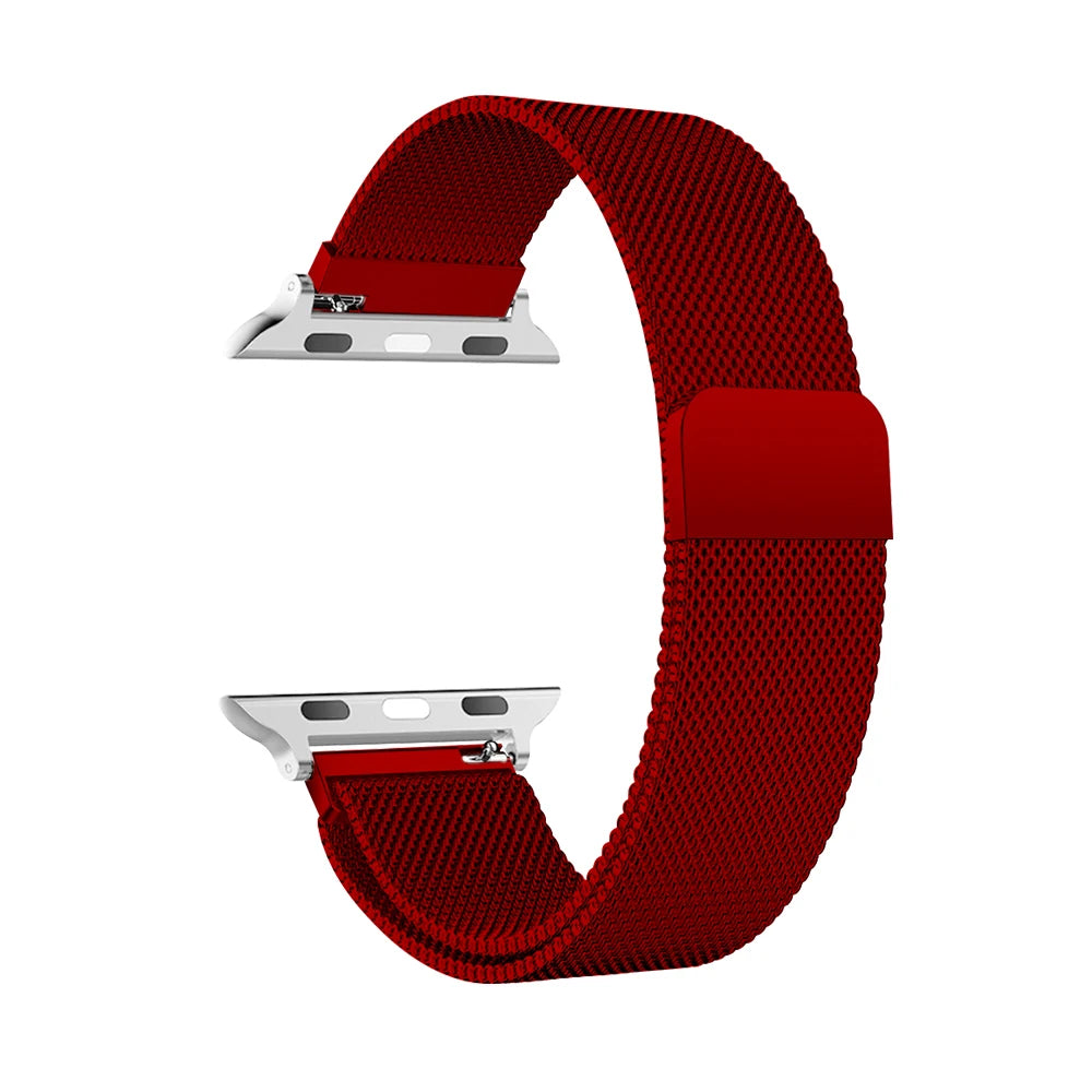 Milanese Band For Apple Watch Ultra 4 3 2 49 45 46mm 44 40 42 41 38mm Bracelet For iWatch Series 12 11 10 9 3 4 6 5 SE 7 8 Strap
