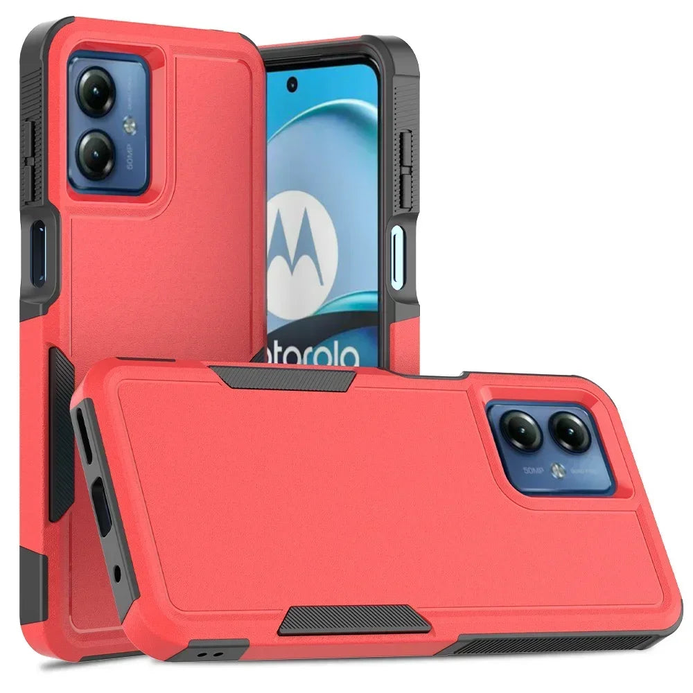 Rugged Armor Shockproof Phone Case For Motorola Moto G Stylus 5G 2025 Power 5G 2025 Play 2024 2023 PC+TPU Protection Back Cover