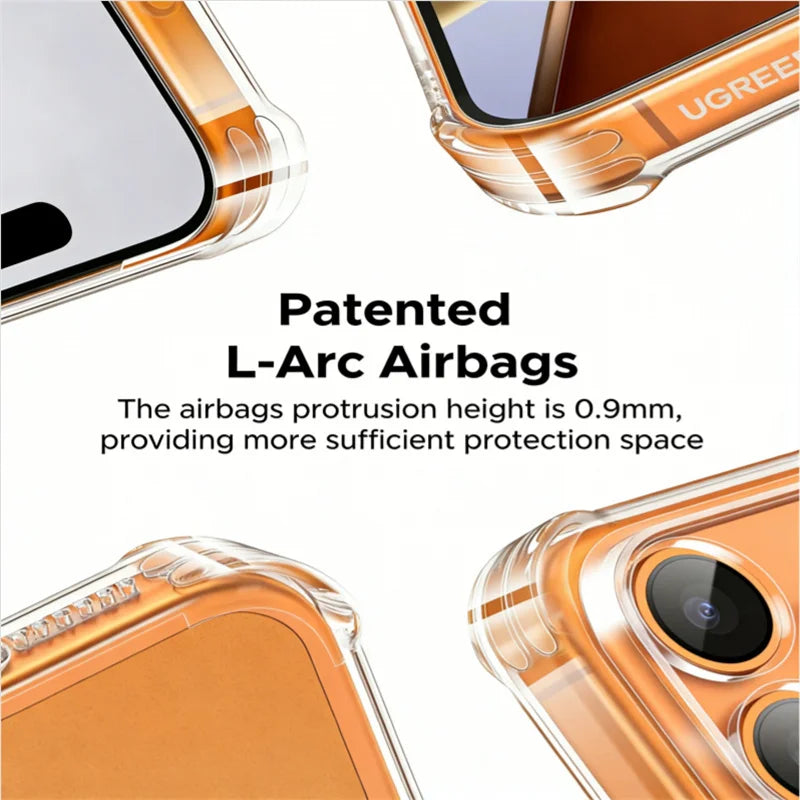 Shockproof Clear Bumper Phone Cases For iPhone 17 13 12 11 Pro Max 16e 17 Air Transparent Case For iPhone 16 15 14 Plus Cover