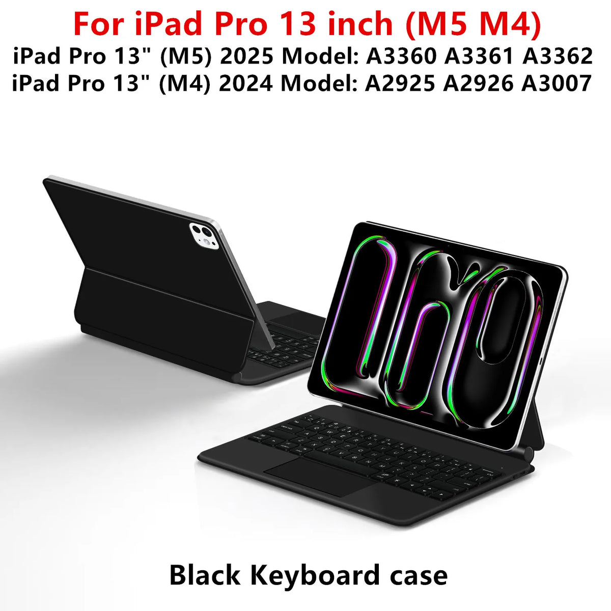 TouchPad Magic Keyboard for iPad Air 11 13 M4 2026 M3 M2 iPad 10 10th Air 4 5 6 iPad Pro 11 12.9 13'' M5 M4 Smart Cover Backlit