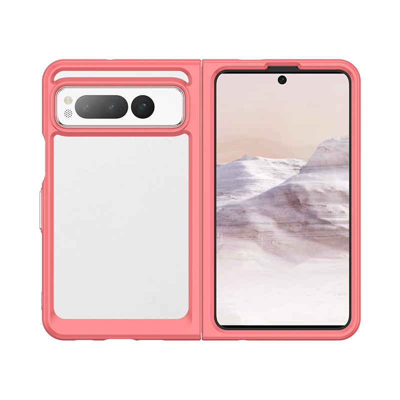 Colorful protective Case For Google Pixel Fold Shockproof Back Cover