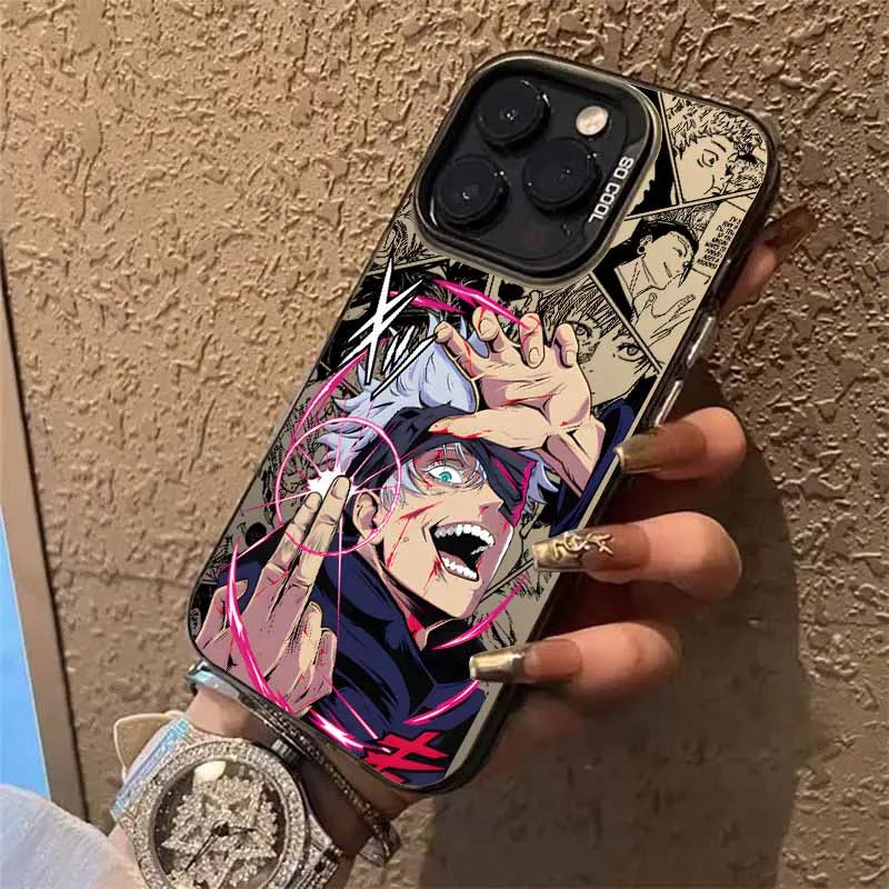 Jujutsu Kaisen Cute Cover For Apple iPhone 17 Air 16E 16 15 14 13 12 mini Pro Max Plus Colorful Phone Case