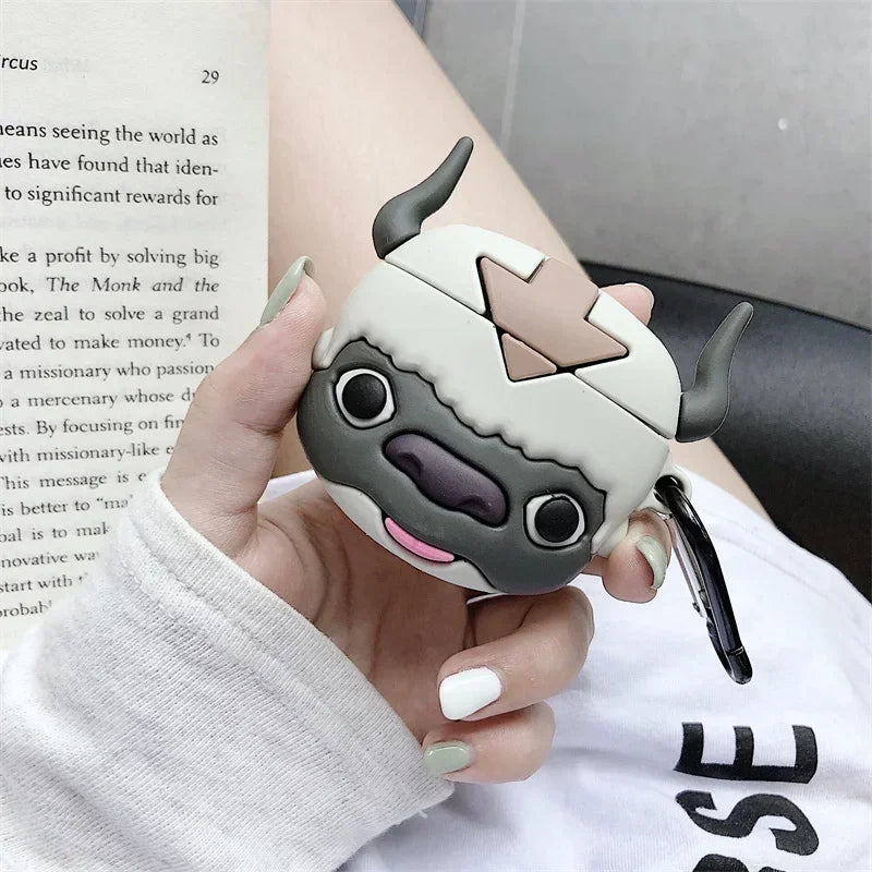 For Airpods 4 3D Cartoons Case For Apple Airpods 1 2 Pro 3 Earphone case Cute Wireless Charging Headset Cover Cute