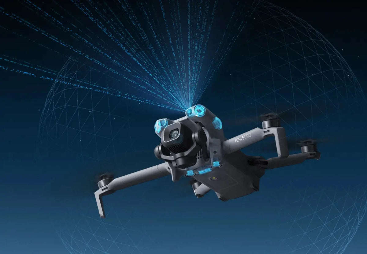 DJI Mini 5 Pro 1-Inch Large CMOS Mini Camera Drone Nightscape Omnidirectional Obstacle Sensing Extended Battery Life