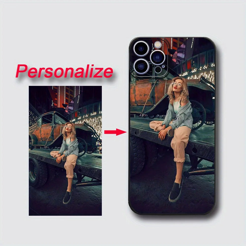 DIY Artists Photos Custom Soft CasesFor iPhone 17 16 15 14 13 12 11 Pro Xs Max SE 2020 2022 XR Air 6 6s 7 8 Plus 16e Back Cover