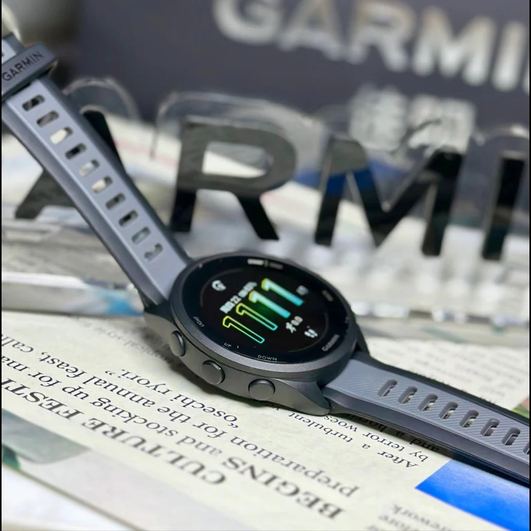 Garmin Forerunner 165 1.2”AMOLED Display Professional Running, Riding Swimming Triathlon Marathon Track Field Training