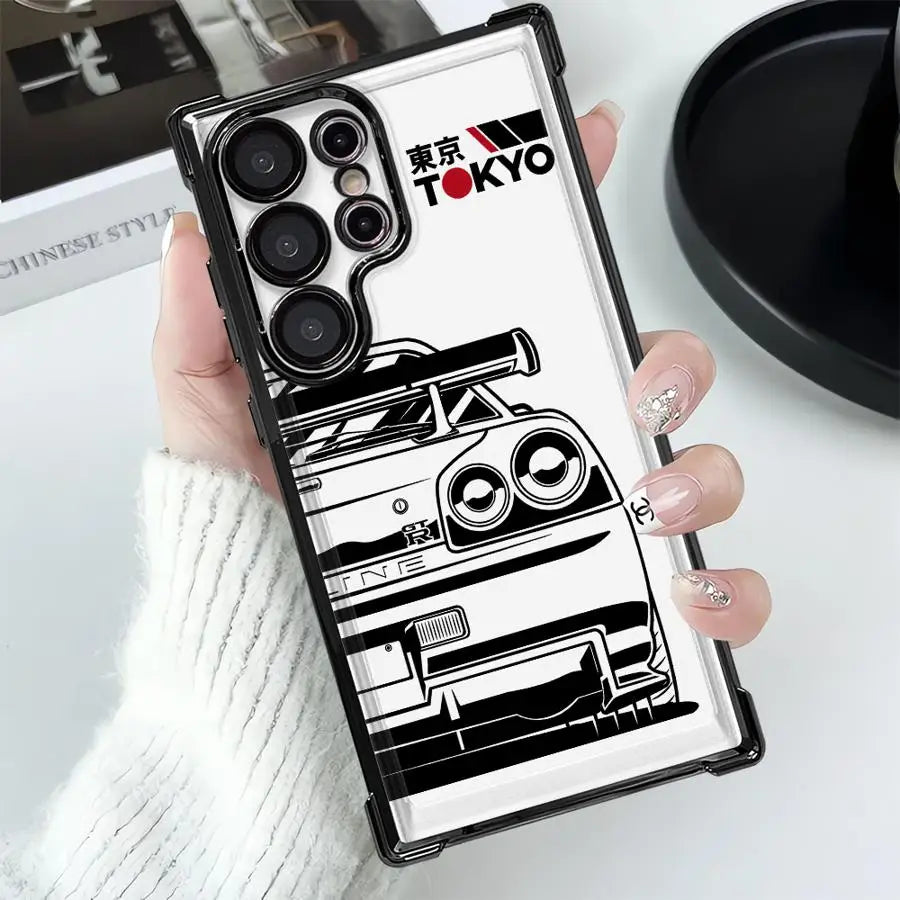 Phone Cover Case for Samsung Galaxy S25 S22 Ultra S24 S25Edge S23 S20 FE S21 Plus J-D-M Dream Car