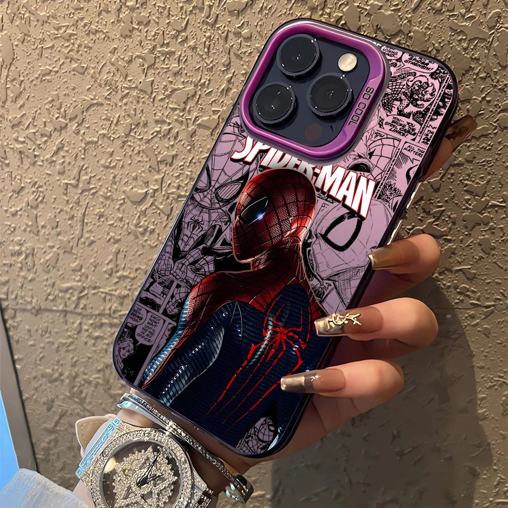 Cool Spiders Man Phone Case For Samsung Galaxy S26 S25 S24 S23 S22 S21 S20 Note20 FE Ultra Edge Plus 4G 5G Anti Fall Matte Cover