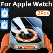 2Pcs 49mm For  Apple Watch Ultra 2/3 Tempered Glass Screen Protector Kit with Alignment Tool Easy Install Watch Case Accessories