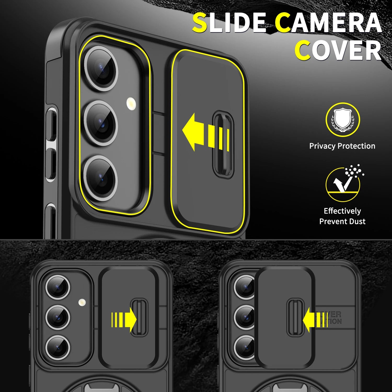 Shockproof Bumper Case for Samsung Galaxy S26 Ultra S25 FE A57 A37 A17 5G S24 S23 S22 S21 A56 A55 A36 A35 A16 A15 Covers