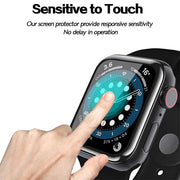 Screen Protector for Apple Watch series 9 SE 8 7 6 5 40MM 41MM 42MM 44MM 45MM 38MM Soft Film no glass IWatch Series 4 3 2 1