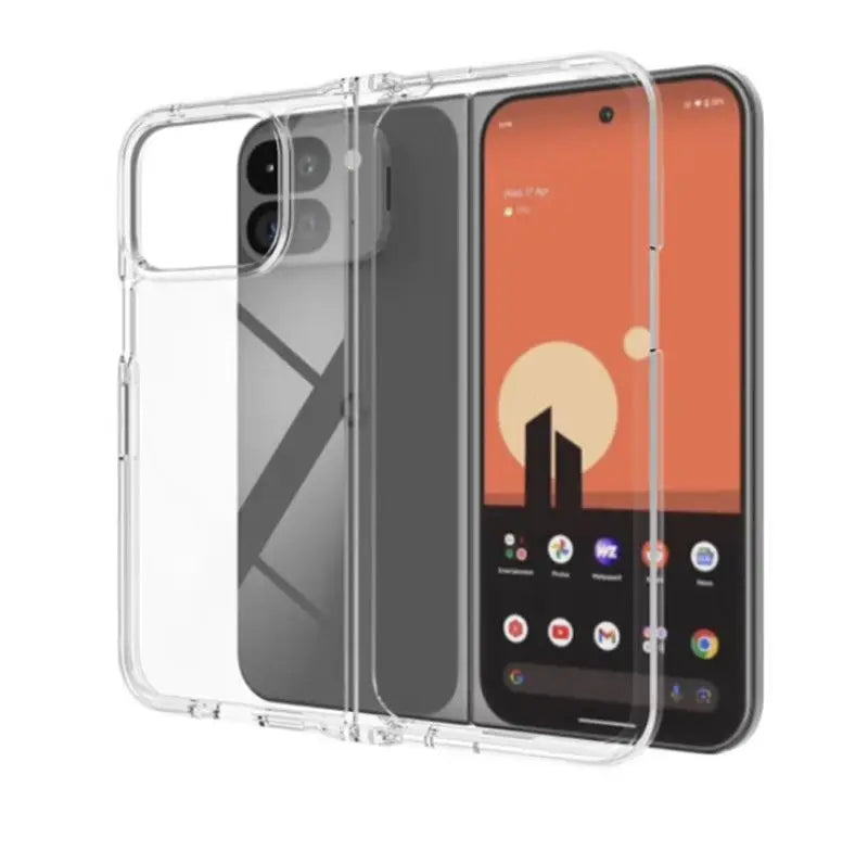 for Magsafe Case for Google Pixel 10 Pro Fold Transparent Acrylic Shockproof Wireless Charging Hard Cover for Pixel 10 9Pro Fold
