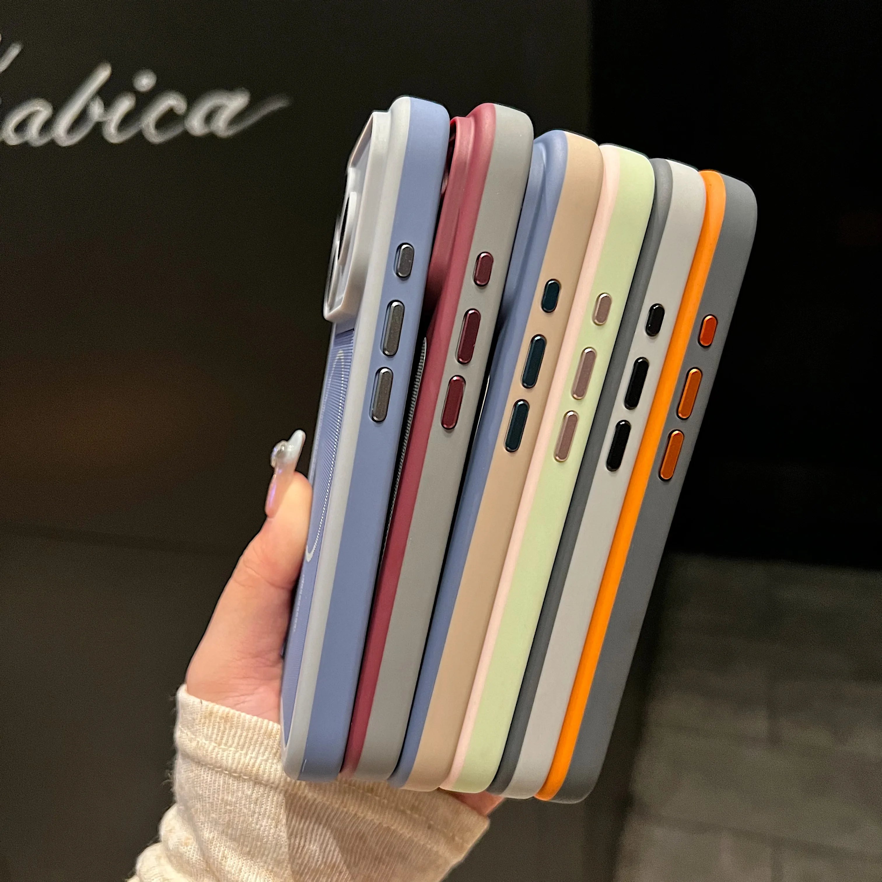 Magnetic Frosted Transform 17 Thick Phone Case For iPhone 17 16 15 14 Plus 13 12 Pro Max Drop Protection Phone Cover For Magsafe