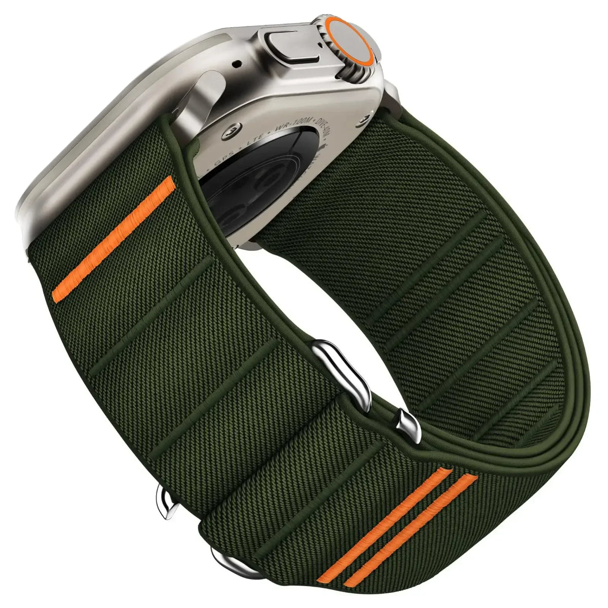 Sports Nylon Strap for Apple Watch Ultra 3 49mm 10 46mm Men Loop Bracelet for IWatch 11 9 8 7 se 6 5 4 45mm 44mm WatchBand Corre