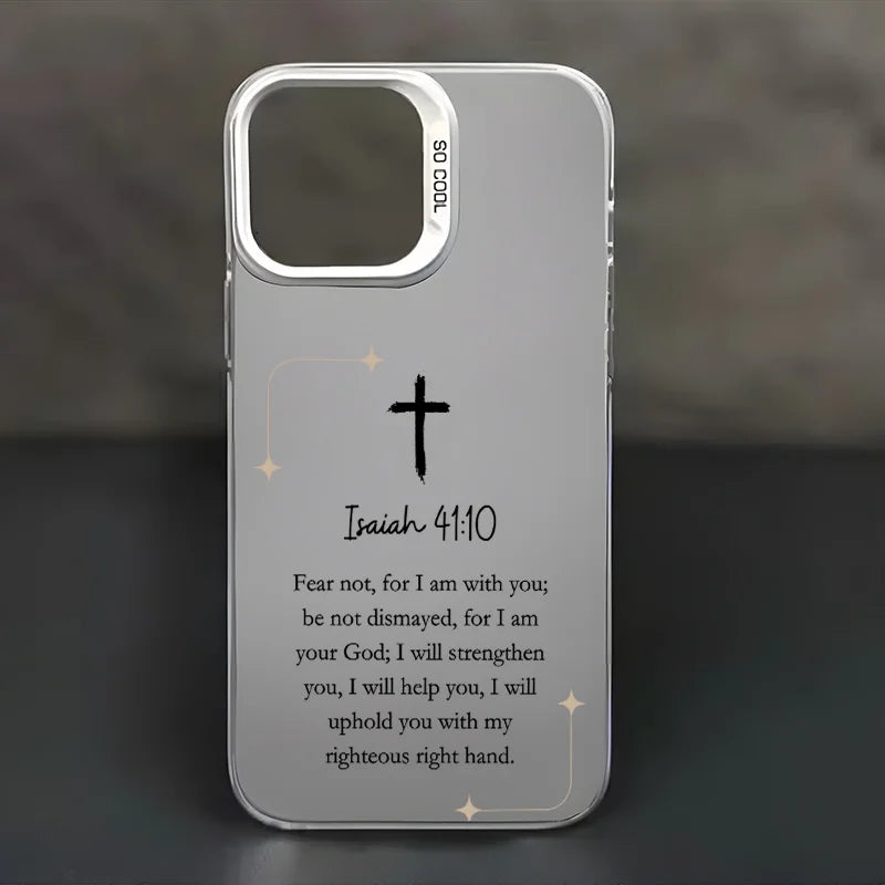 The Christian Bible Isaiah Pattern Phone Case For Samsung Galaxy S25 S24 S23 S22 S21 S20 Plus FE Ultra A34 A35 A54 A55 Cover