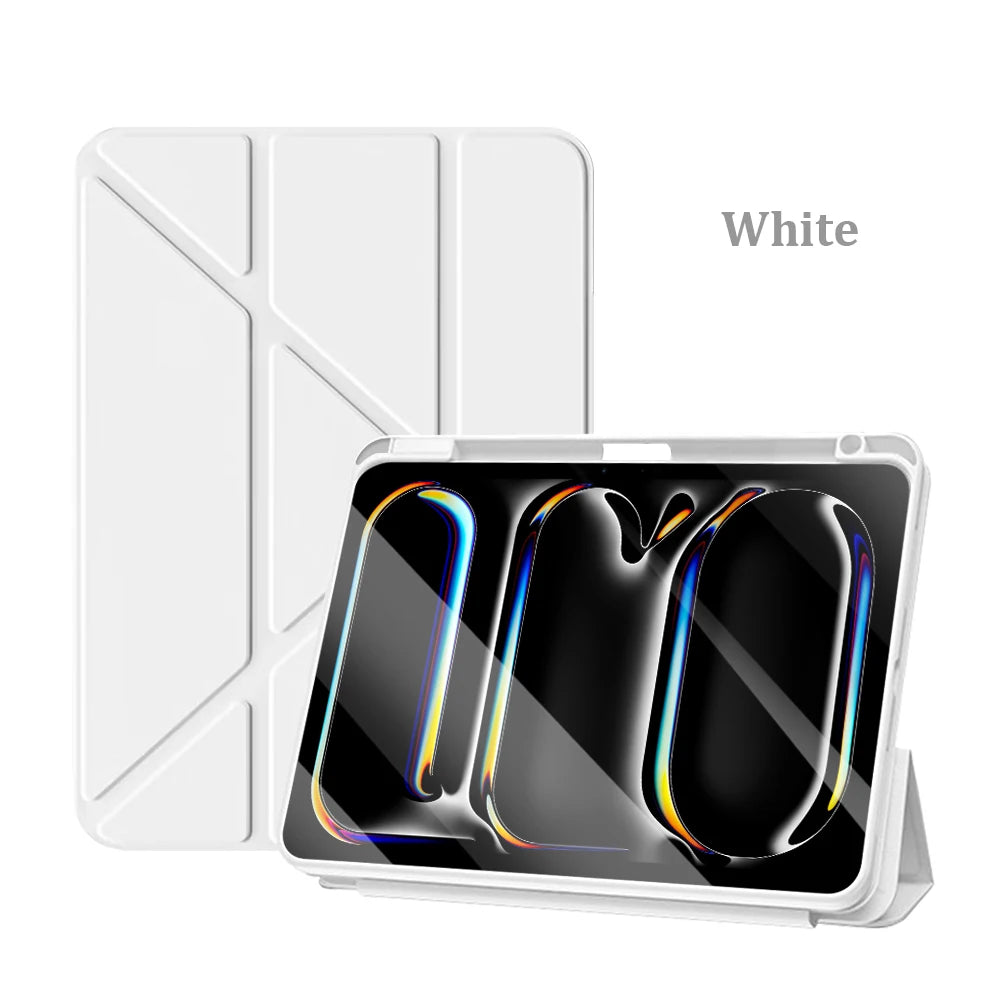For iPad A16 Case Pro 11th M5 M4 12.9 10 9 9th 10th Generation For Ipad Air 13 11 M3 M2 5 4 Mini 7 6 2025 10.9 Protective Cover