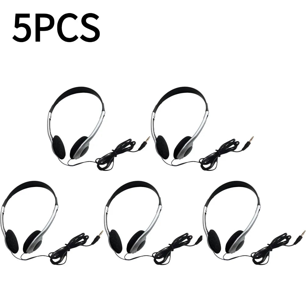 Portable Headphones Personality Retro Nostalgic Headset Black Fashion Style Headset Over Ear Earbud 3.5mm Wired Headset NEW