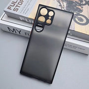 Hybrid Military Grade Shockproof Case For Samsung Galaxy S25Ultra S25 S24 S23 S22 S21 Ultra Plus FE Translucent Black Hard Cover