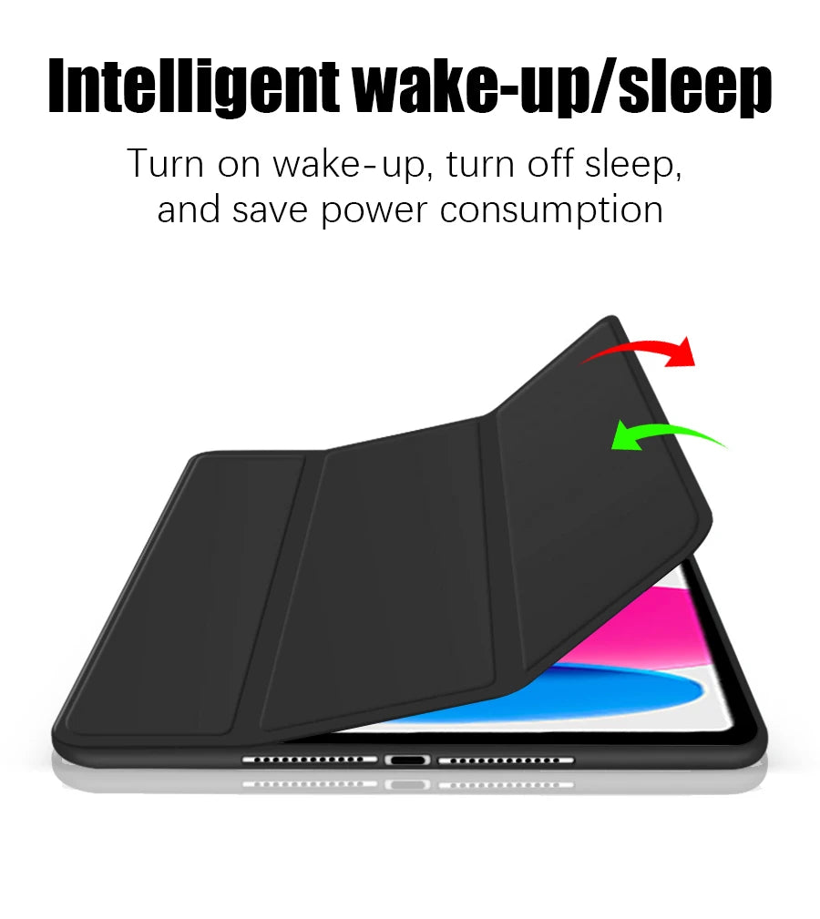 Case For iPad A16 11th 10th Generation Pro 11 13 M4 M5 Pro 12.9 12 9 Air 11 M3 2025 Fund For iPad Air 4 5 7th 8th 9th 10.2 Cover