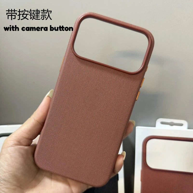 New TechWoven Magnetic Phone Case for IPhone 17 Pro Max Air Phone for Magsafe Phone Cover Case Camera Control with Box