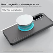 Nillkin For Samsung Galaxy A57 5G Case Magnetic Super Frosted Shield Pro Hard PC Adapt Matte Full Protection Back Cover Case