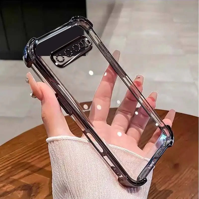 Phone Case For Google Pixel 10 9 7 8 Pro 9A 8A 7A 9 10 Pro XL Plxel 10A Case Four Corners Thickening Silicone Soft back cover