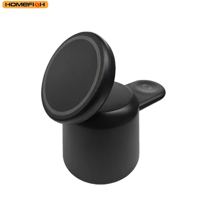 Three-in-one wireless magnetic charger stand fast charging base is suitable for iPhone IWatch 9 8 7 6