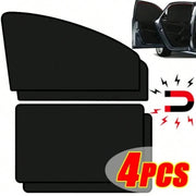 Magnetic curtain protectors, side window sunshades, UV protection, suitable for most models, universal in all seasons