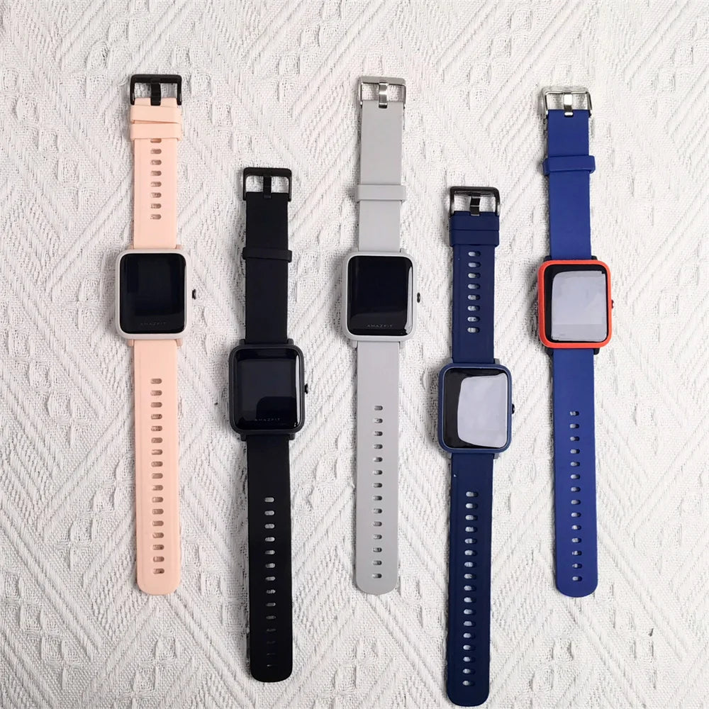 Amazfit SmartWatch Bip S GPS GLONASS 31g Feather-Light Body Bluetooth Heart Rate Measurement Sports Watch Used 90-95 New No Box
