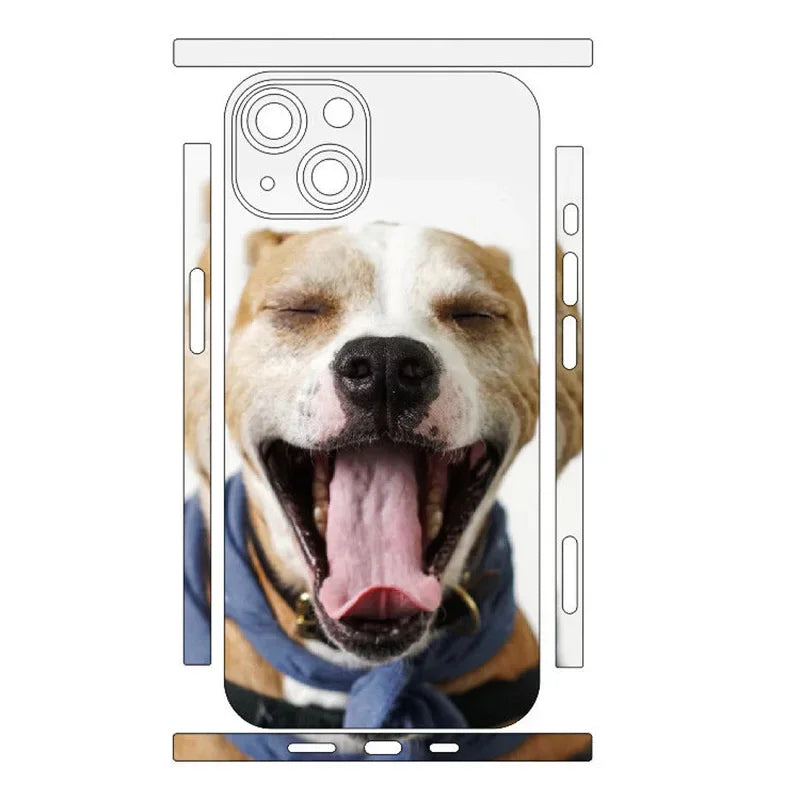 2Pcs Stickers for Iphone 17 Pro Max Iphone 15 Full Cover Stickers Back Film for iphone 15 Pro Max 14 13 12 Skin Stickers