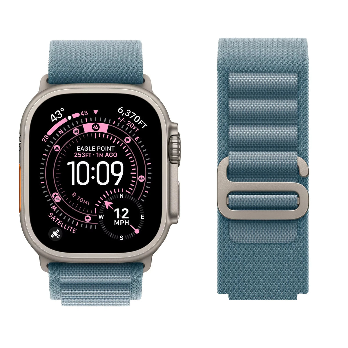 2025 Trail Alpine Loop Band for Apple Watch Strap Ultra 3 4 49mm 46mm 45mm 44mm 42 40 41 Correa Bracelet iWatch Series 12 11 10