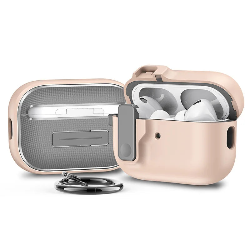 For Airpods 4 2024 Case Shockproof Cover Security Lock Protective Cover For Airpods Pro 2 2nd Generation For AirPods 4 Case