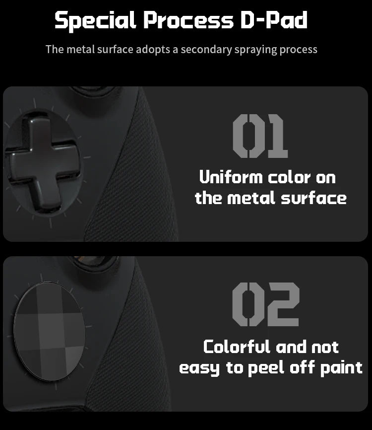 Suitable for Xbox Elite Series 2 Controller 14 in 1 Metal Accessories, Different Height Joysticks and Back Keys - Black Metal SE