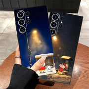 Funda Phone Cover Case for Samsung Galaxy S26 Ultra S20 Ultra Note 20 8 9 10 S24 S10 S9 S25 Plus S23 S21 FE Cra-yons Shin-chans