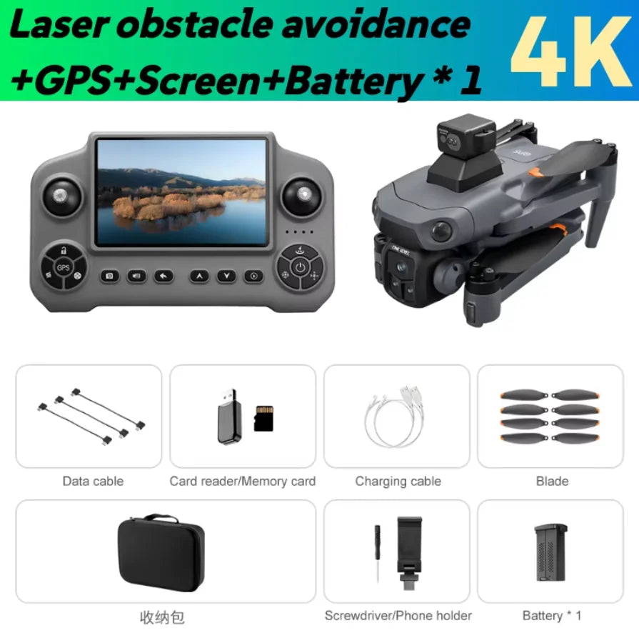 Original GPS Drone V918 Max 4K Professional HD Camera Photography Brushless Foldable Quadcopter Laser Obstacle Avoidance Dron