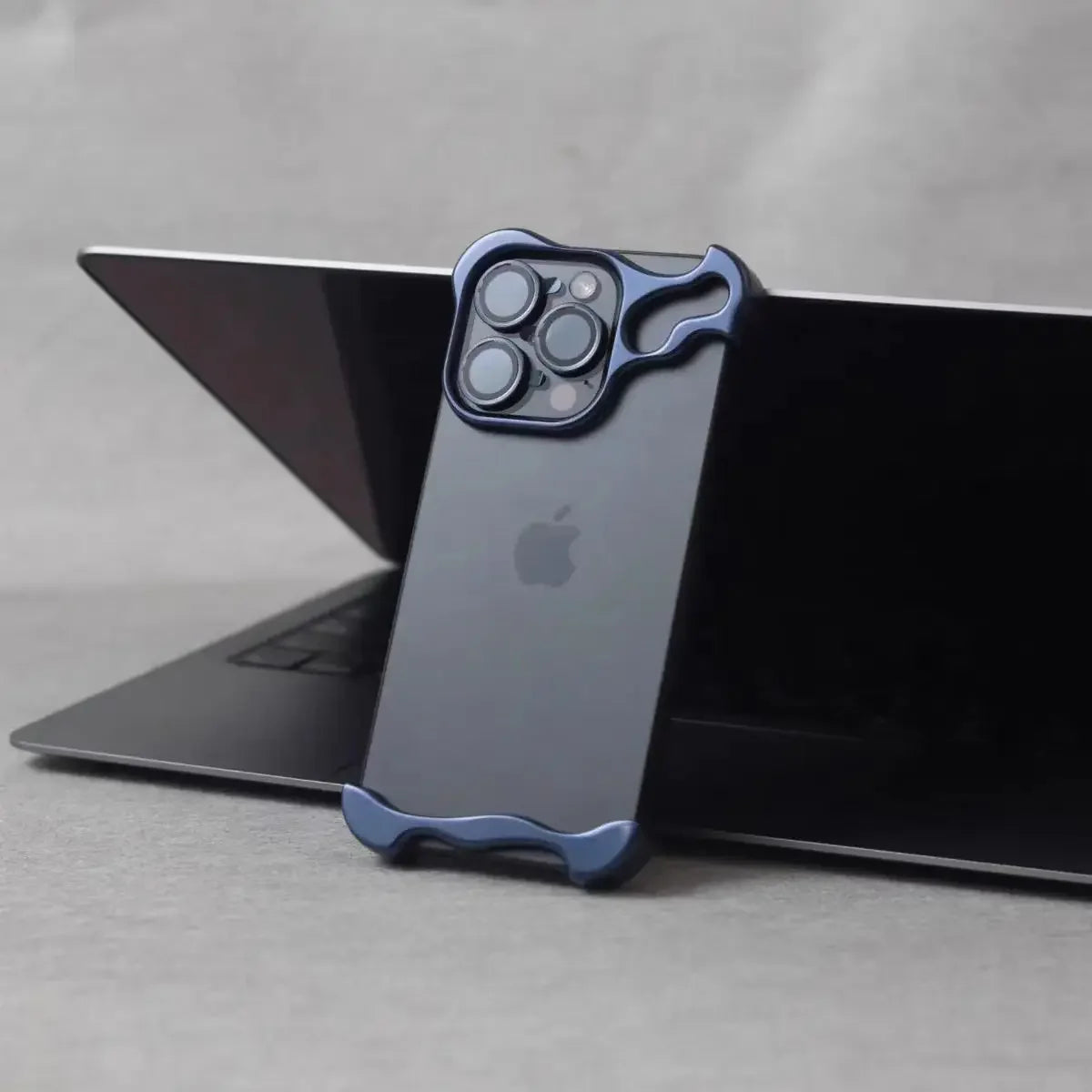 Luxury Irregular Aluminum Alloy Bumper Phone Case For IPhone 12 13 14 15 16 17 Pro Max 17Air Lens Film Protection Metal Cover