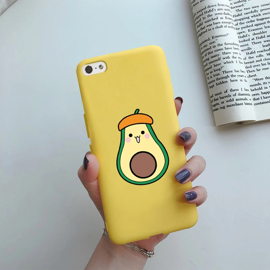 For iPhone 5 5S SE 2016 Case for iPhone 5 S Cover Silicon Cute Painted Case for iphone SE Cover Bumper for iphone 5S Phone Shell