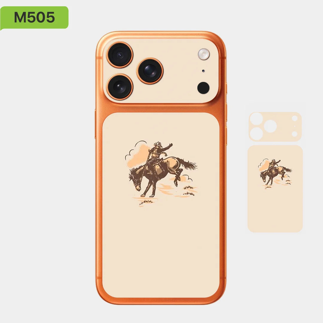Decal Skin Wrap for iPhone 17 Pro/17 Pro Max/17 Air Protective Film for Back, Camera (Not Phone Case)