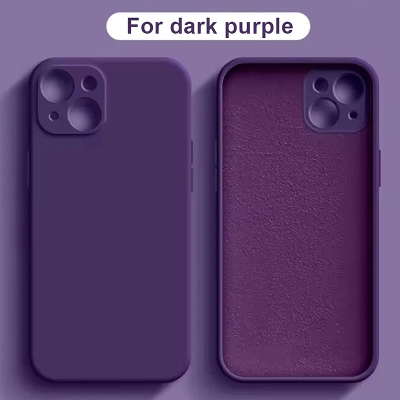 New Yellow iphone Case For Apple iPhone 17 16 15 14 13 12 11 Pro Max 12 13 Mini X XR XS SE 14 15 16 Plus Liquid Silicone Cover