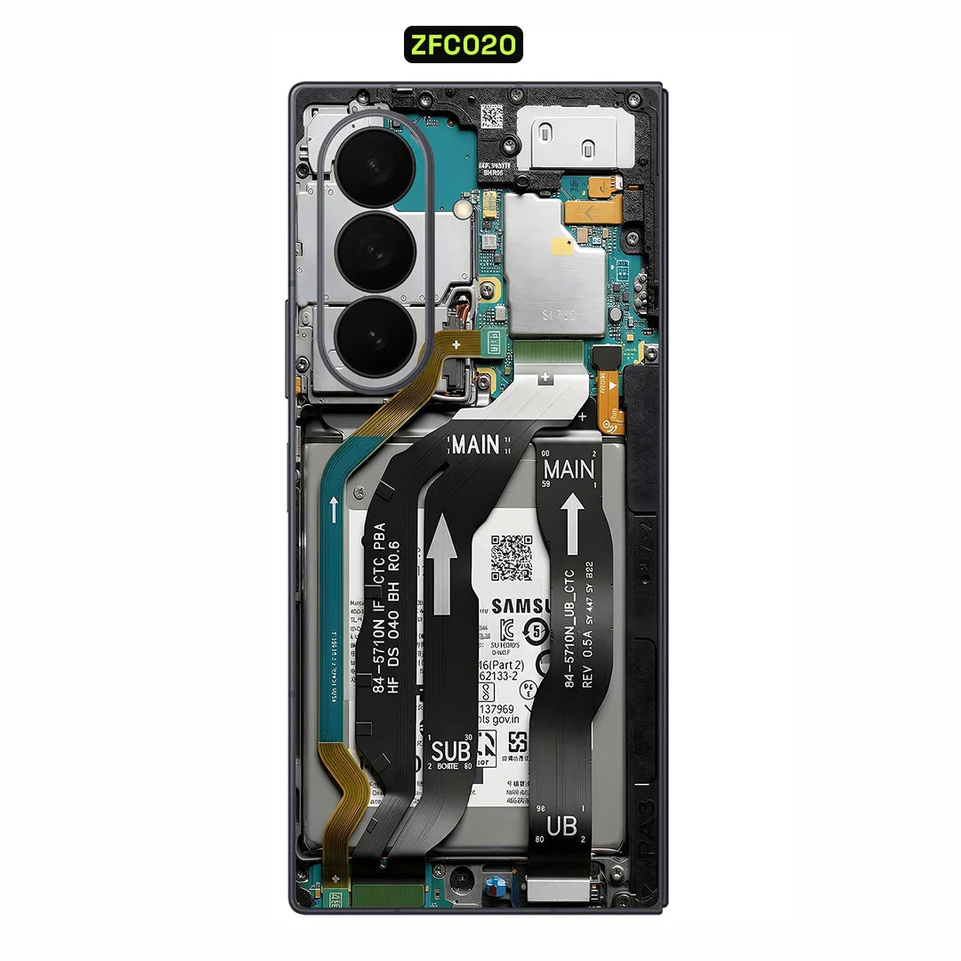 For Samsung Galaxy Z Fold 8Ultra 8 7 6 5 4 Full Cover Skin Protective Decal Wrap Back Film Sticker Protector for Device