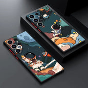 Hello Astronaut Phone Case for Samsung Galaxy S20 FE S25 S23 Ultra S22Plus S22 S24 Ultra S21 Soft Cover