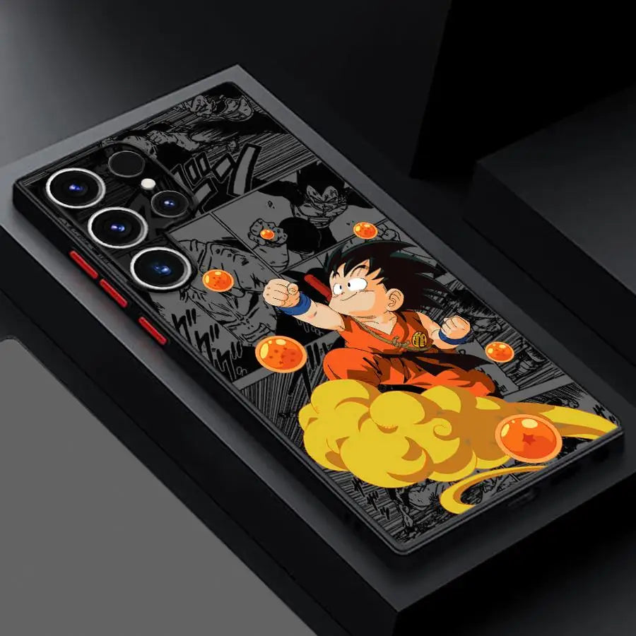 Dragon Ball Cool Case for Samsung Galaxy S26 S22 S21 S24 Plus S20 FE S25 Ultra Note 20 Ultra 10+ S23 FE Funda Back Phone Cover