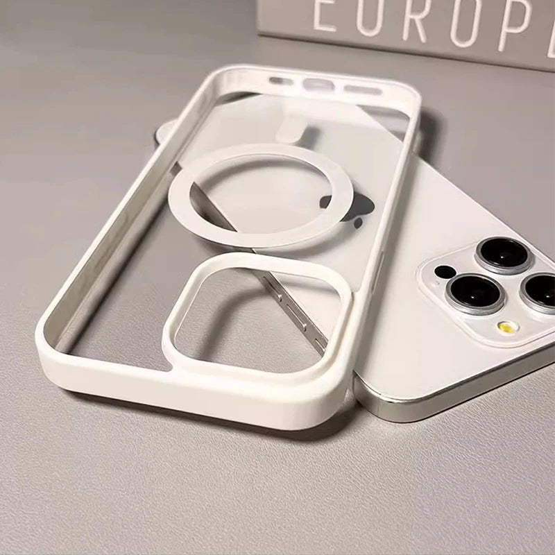 Luxury Candy For Magsafe Wireless Charging Phone Case For iPhone 17 16 15 14 13 12 11 Pro Max 16 Plus 16e 17 Air Magnetic Cover