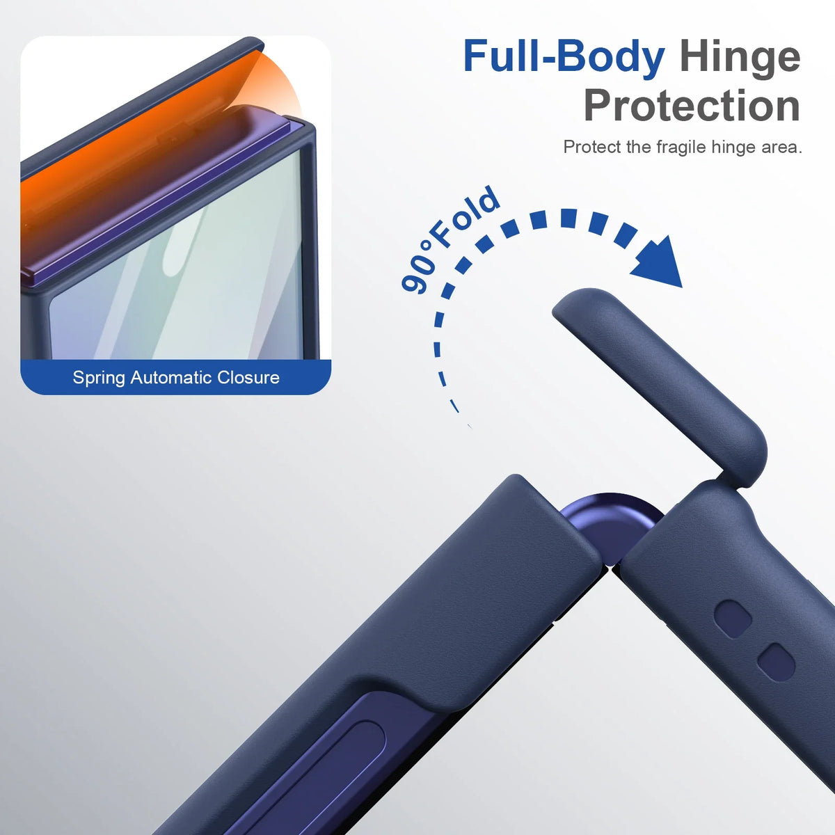 Hinge Protective Magnetic for Samsung Z Flip 8 7 FE 6 5 4 3 with Tempered Protective Film Phone Case for Samsung Galaxy Z Flip 8